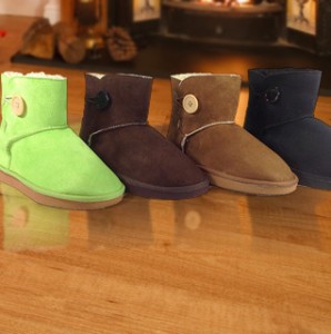 Faux Sherpa Fur Lined Ankle Boots