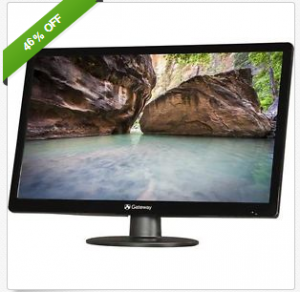 Gateway FHX2303LAbd Black 23 5ms Widescreen LED Backlight LCD Monitor