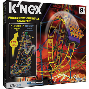 K'NEX Firestorm Freefall Coaster Buildling Set
