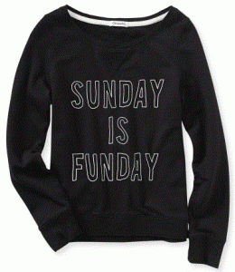 Sunday is funday
