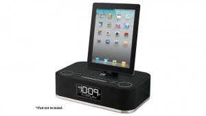 ipod speaker system clock