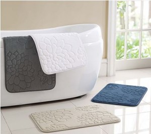 memory foam bath mats