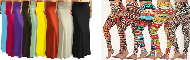 tagunder maxis and leggings