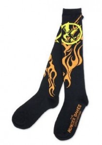 the hunger games mockingjay socks
