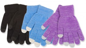 3 pack texting gloves