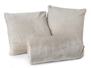 Cozy Throw and 2-Piece Pillow Set - 8 Colors