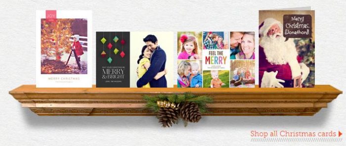 cardstore 1.29 cards Holiday Cards for 49¢! *Today Only*