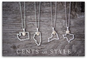 cents of style state necklaces
