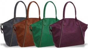 faux leather handbag