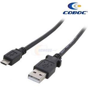 10' Black High Speed USB 2.0 M-M Cable