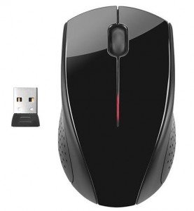 HP - x3000 Wireless Optical Mouse - Black