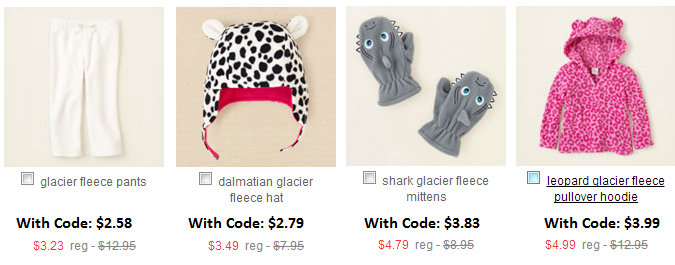 childrens place fleece