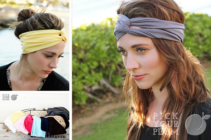 Crossover Knot Headbands