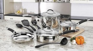 Cuisinart - Pro Classic 11-Piece Cookware Set - Stainless-Steel
