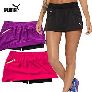 Puma Womens Pure Core Fitness Running Skorts