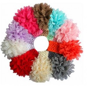 Girl's Lace Flower Headband