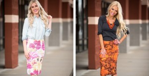 best selling scrunch skirts in prints