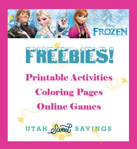 frozen free online printables