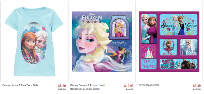 frozen on zulily
