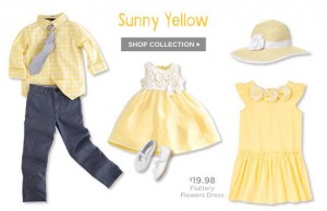 gymboree dressy yellow