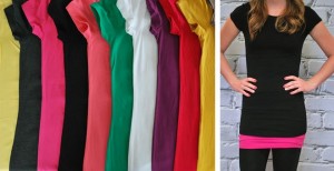 long crew neck shirts