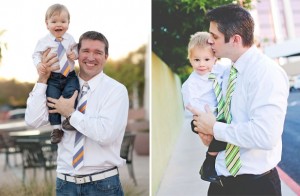 matching father son ties