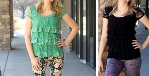ruffle tees