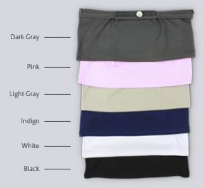 the belly button band color options