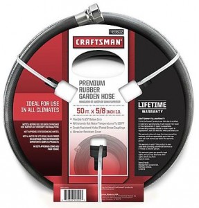 Craftsman All Rubber Garden Hose