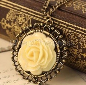 Yellow Flower Necklace