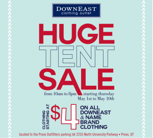 downeast huge tent sale