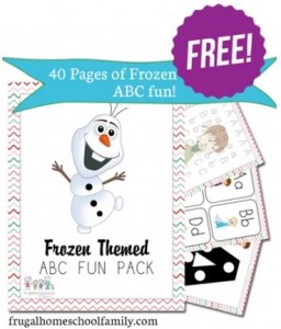 educents frozen printables
