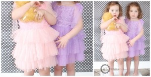 princess rosette dress