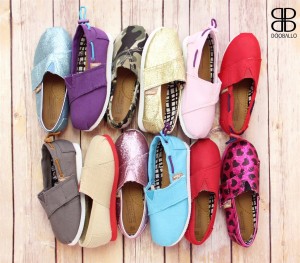 baby and kid slip on flats