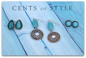 cents of style stud earrings