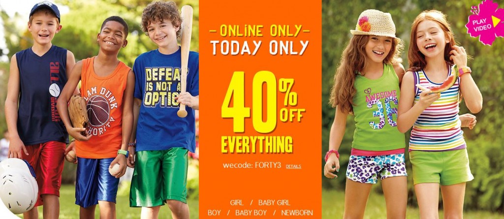 childrens place FORTY3 sale