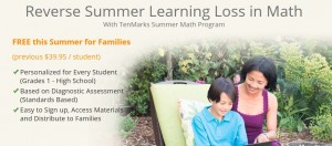 tenmarks free summer math program