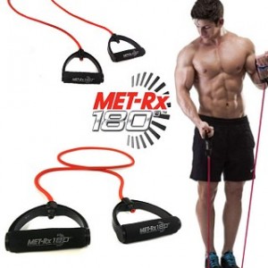 2 Pack of Met-RX 180 Resistance Bands