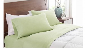 Royal London Hotel Collection Dobby Stripe Sheet Set