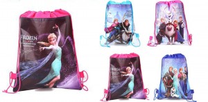 kids frozen drawstring bags