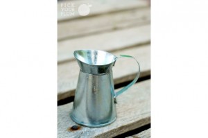 mini metal milk jugs