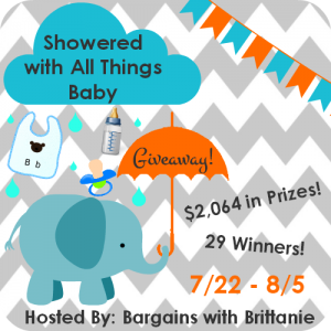 Baby shower giveaway