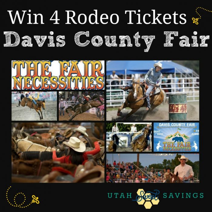 Davis County Fair Rodeo Ticket Giveaway