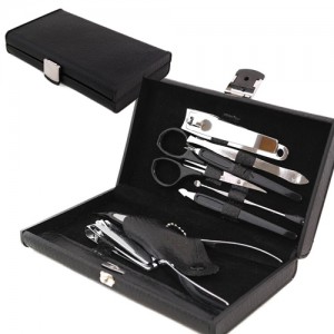 Deluxe 10 Piece Manicure Set with Exclusive Carrying Case