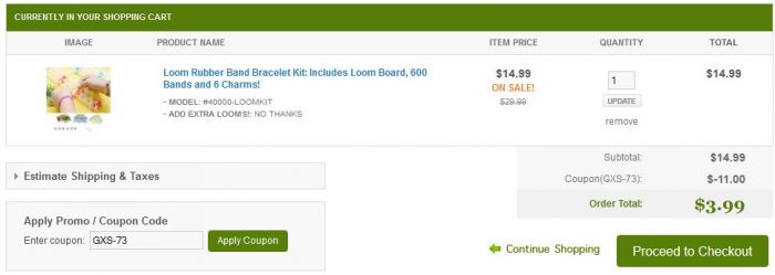 Loom Rubber Band Bracelet Kit Includes Loom Board, 600 Bands and 6 Charms!