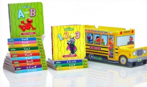 Sesame Street ABCs and 123s 16-Book Bus