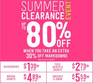 crazy 8 summer clearance
