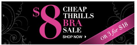 $8 or 3 for $18 maindenform bra sale