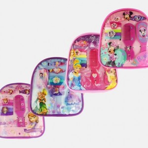 Disney Kid's Hair Accessories with Mini Backpack