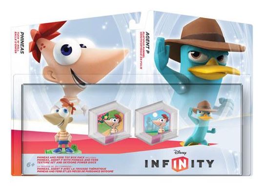 Disney Infinity Phineas and Ferb Toy Box Set